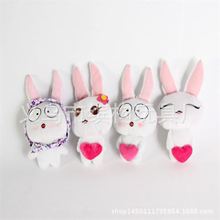 新款熱銷毛絨公仔小兔兔復活節節日象征玩具可添加logo
