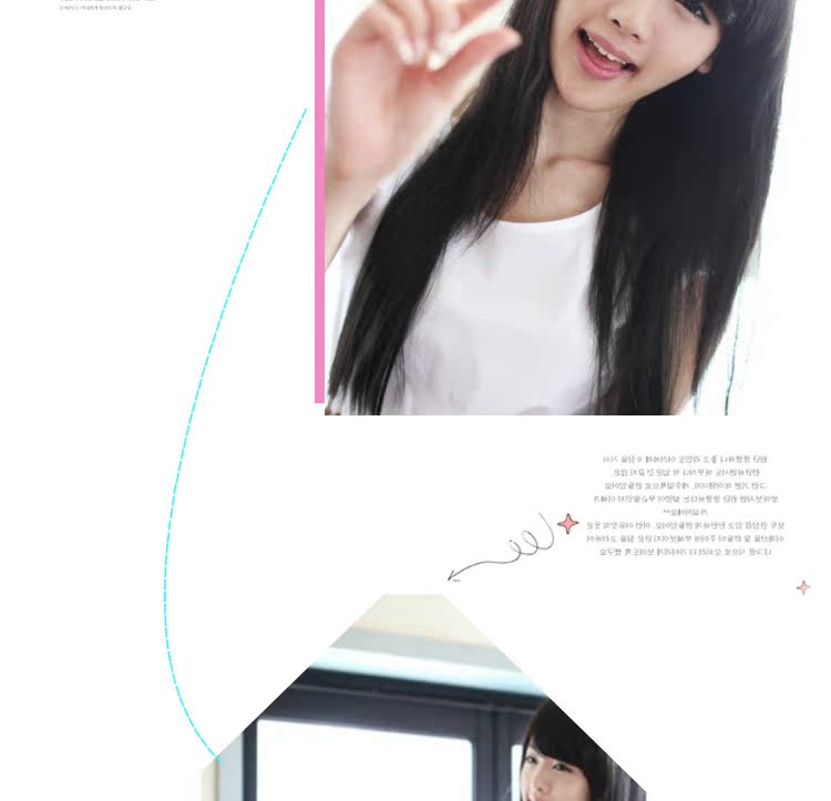 Perruque Long cheveux raides - Ref 2612576 Image 6