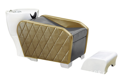 躺式冲水床 洗头床 玻璃深盘洗头床 发廊洗发床|ru