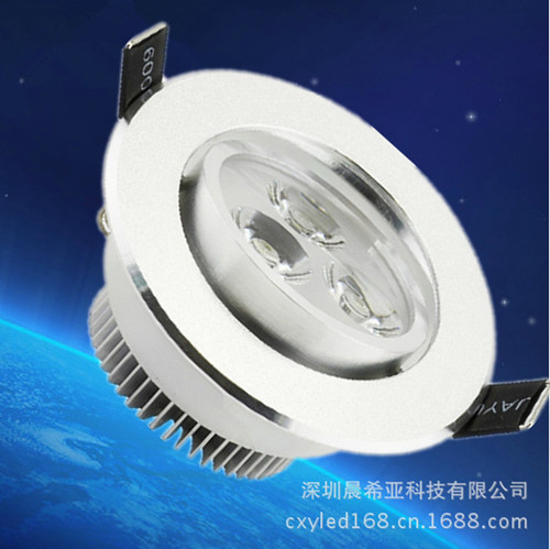 LED spotlights with holes of 5.5 6 cm, 9W, 12W, 15W, 18W, factory direct sale, colorful LED ceiling lights