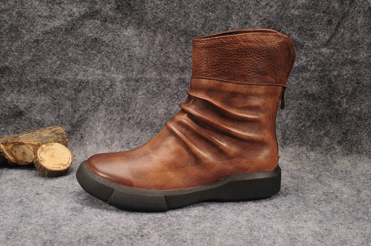 Bottes femme en En cuir - Ref 3354260 Image 15