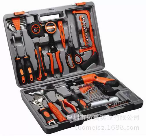 Santa Paul Family Tool Box Set Hardware Tools Set Hydropower Maintenance Group SD-012-A