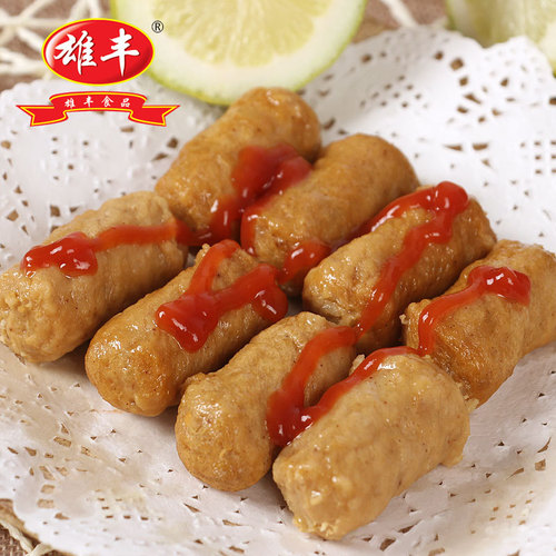 Xiong Feng Tian Bu La Fried Meat Products Hot Pot Spicy Noodles Ingredient Set Restaurant Family Food Wholesale Approximately 50 Pieces