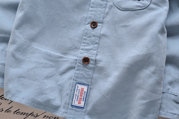 Chemise garcon à manche longue - Ref 2075942 Image 39