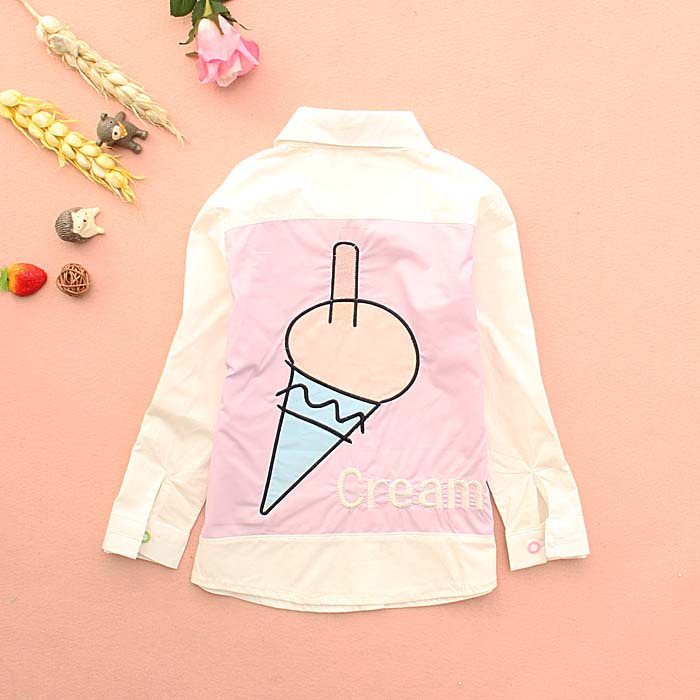 Chemise fille à manche longue - Ref 2086524 Image 21