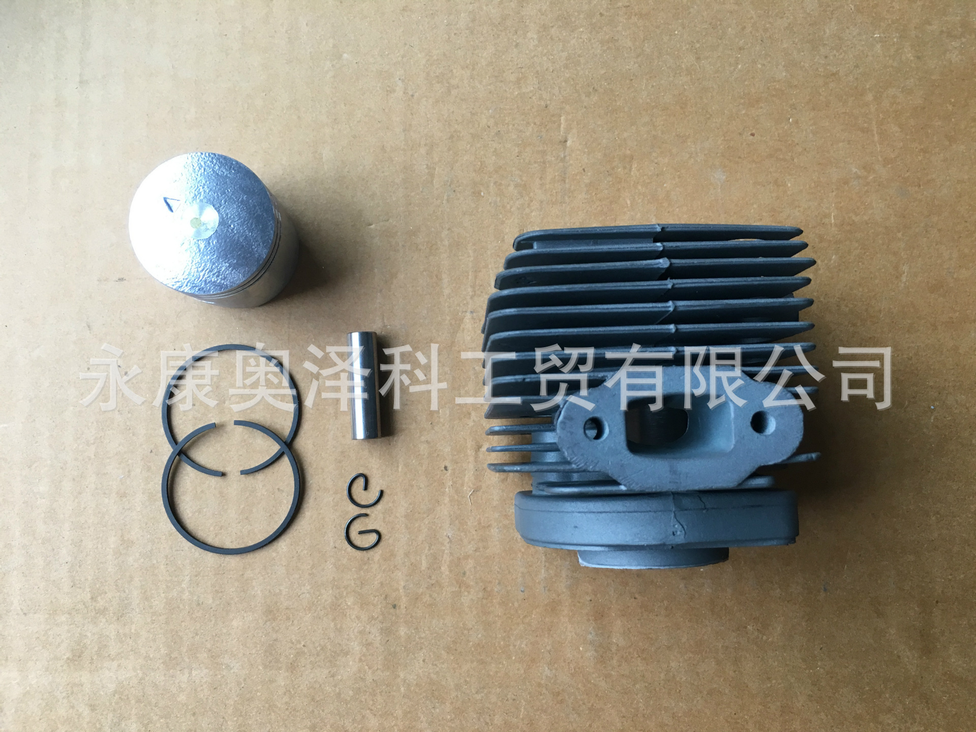 厂家直销汽油链割草机 绿篱机绿篱剪34-4F活塞 活塞环气缸套筒