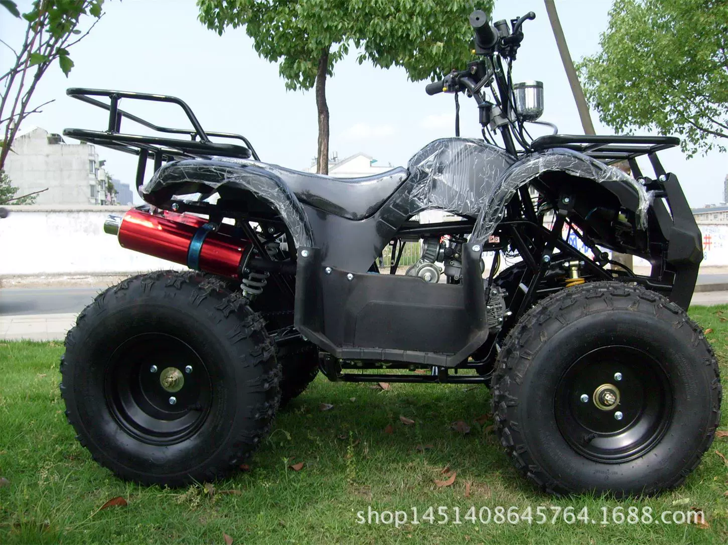 125cc пляжный автомобиль пляжный мотоцикл четырехколесный мотоцикл 8-дюймовые шины передний и задний дисковый тормоз мотоцикл