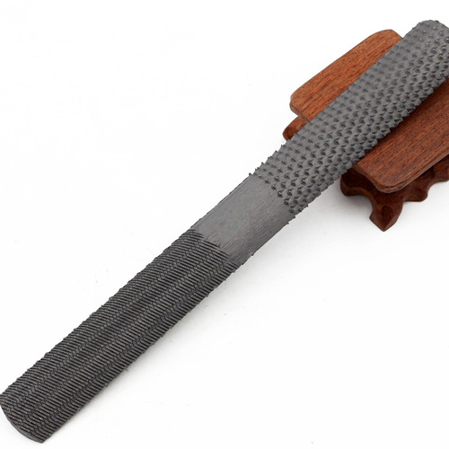 Four-in-one file, woodworking file, bench file, steel file, wood file, flat file, half-round file
