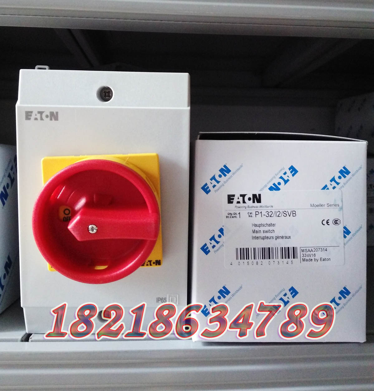 EATON 穆勒 P1-32/I2/SVB/HI11 负荷隔离开关,正品现货