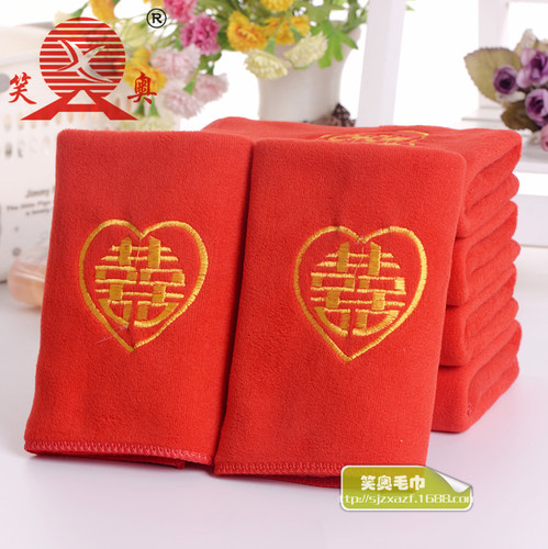 Factory Direct Sales Ultra-Fine Fiber Embroidered Flower Wedding Gift for Guests Plus Thick Soft Absorbent Square Scarf
