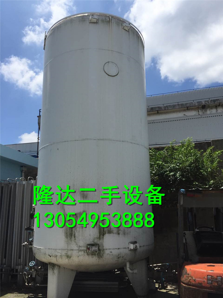 厂家高价回收汽化器  二手设备 旧1000立方液氩汽化器 汽化器设备