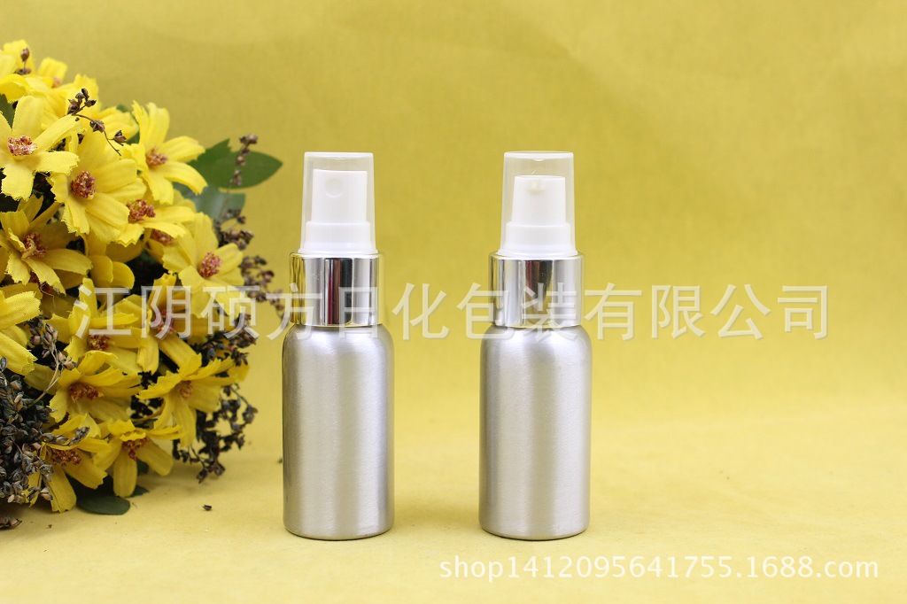 供应30ml铝罐 32*76mm 喷雾铝瓶 乳液铝瓶 金属瓶