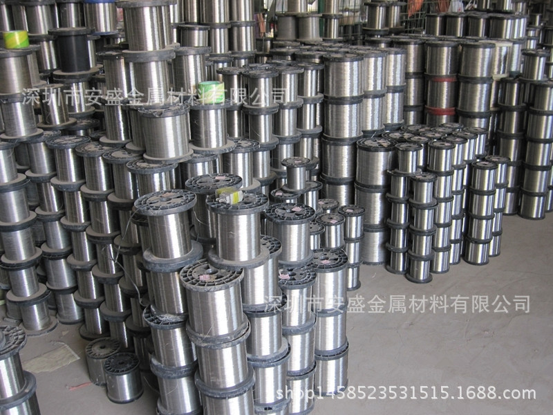 316L不锈钢弹簧线 0.1mm全硬不锈钢弹簧线 含磁弹簧线