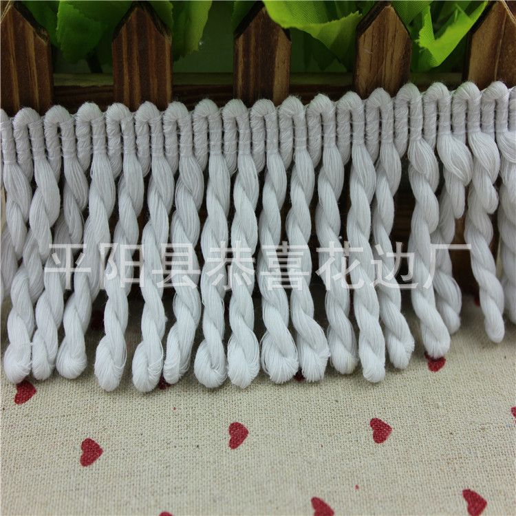 涤棉流苏单纱