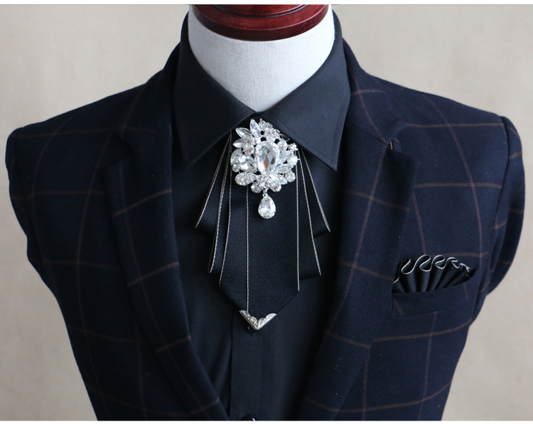 2020 Men Ties New Designers Fashion Formal Men'S Wedding Bow Tie Brooch ...