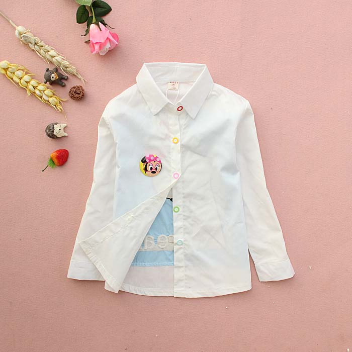 Chemise fille à manche longue - Ref 2086524 Image 18