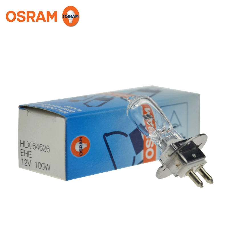 Галогенная лампа Osram HLX 64626 12V100W PG22, заполняемая, микроскопическая пузырьковая колба