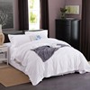 hotel Cotton Satin Four piece suit White hotel Linen The bed Supplies Quilt cover sheet Three Kit
