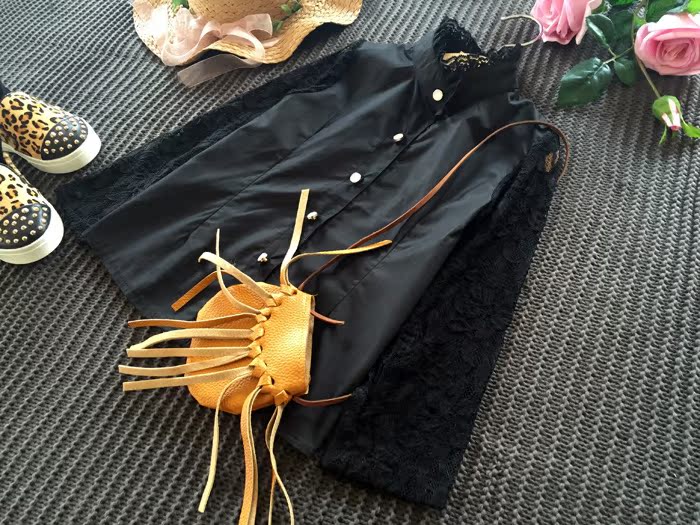 Chemise fille à manche longue - Ref 2087264 Image 4