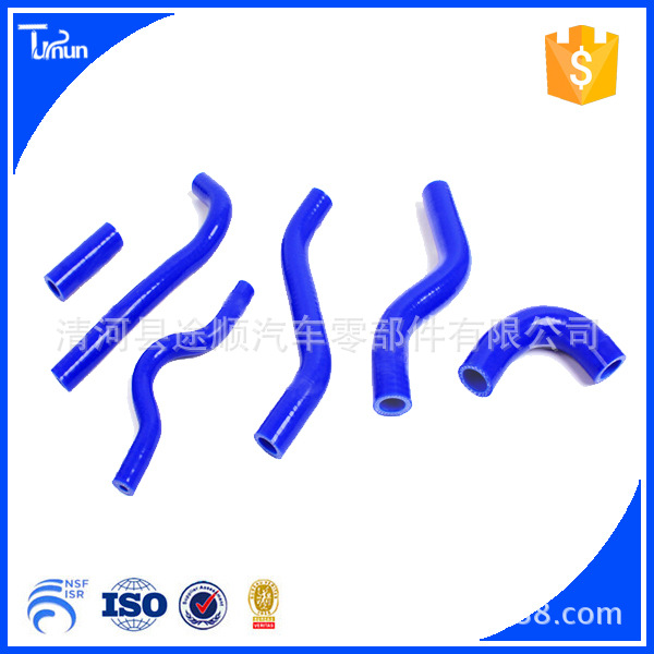 厂家批发摩托车 KXF250 散热器硅胶管汽车改装硅胶管