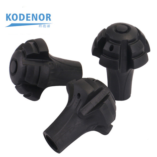 Hiking poles, walking stick accessories, ball foot muffs, protective covers, mud supports