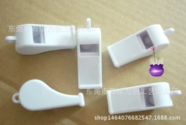 钥匙扣及钥匙扣配件;口哨;长尾夹装订夹