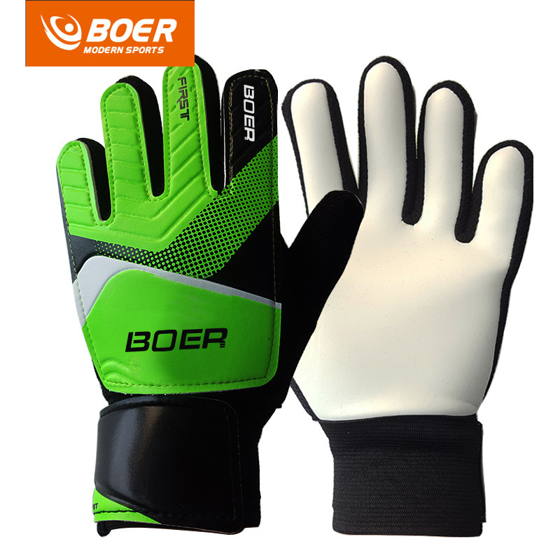 Bohr Entry-level children Goalkeeper Gloves Slip gloves Goalkeeper Football Gloves direct deal