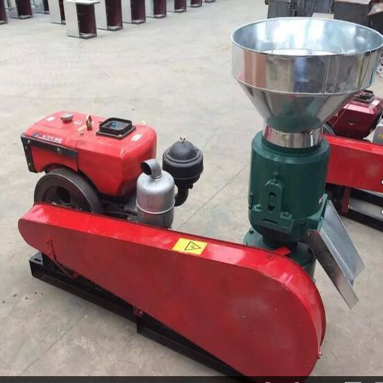 畜牧、养殖业机械-河南猪饲料颗粒机 小型饲料