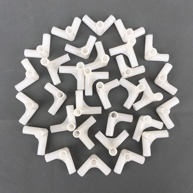 Фабрика оптом в наличии пластиковые тройник совместных противомоскитная сетка аксессуары внутренний диаметр 7,9 мм, 8,5 мм 1,3 кронштейн