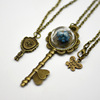 Necklace, glossy pendant, Korean style, custom made, wholesale