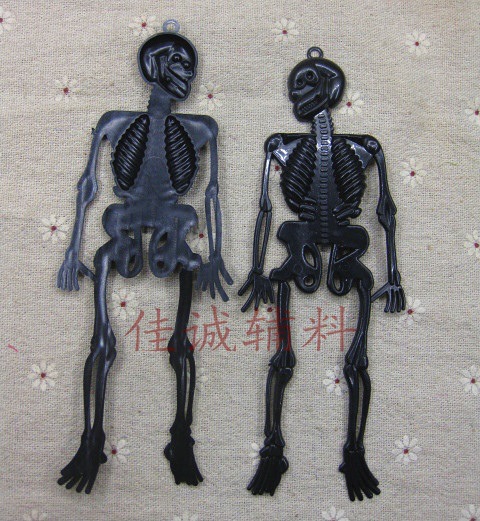 平面骷髅人 侧黑