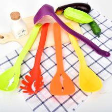 新款创意厨具不粘锅铲勺套装 耐高温锅铲面汤勺厨房彩虹套装