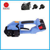 Электрический пресс-подборщик T-200, обвязочная машина для сварки трением, небольшая обвязочная машина для ПЭТ, машина для обвязки картонных коробок горячим расплавом без пряжек