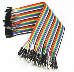 40P��ɫ�Ű �L30CM ���^�����^ 2.54MM ����往 �D�Ӿ�