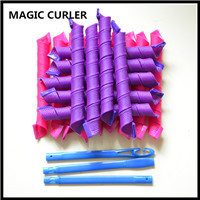 MAGIC CURLER55長中卷魔法卷18根裝梨花頭QQ卷塑料捲髮器