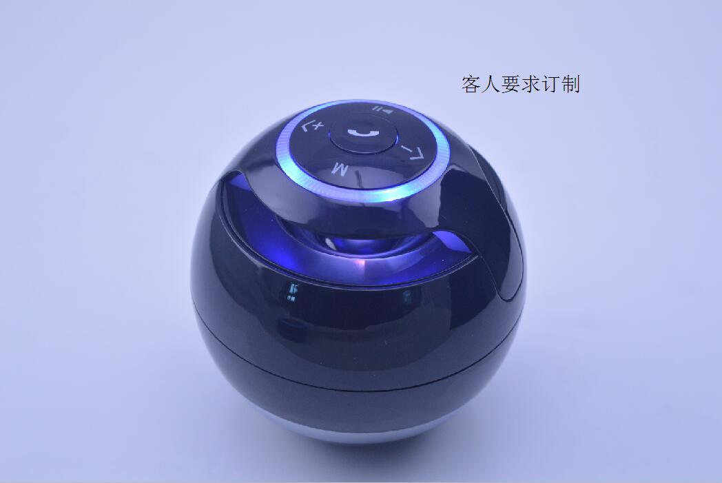 A18 Bluetooth stereo Intelligent circle 175 Colorful LED Ring oscillator Bluetooth stereo 360 Dynamic Bluetooth Speaker