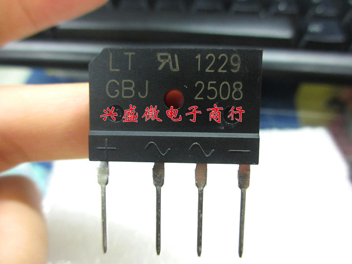 LT GBJ2508 桥式整流器 2508 SIP4 800V 25A 电磁炉专用 原装正品