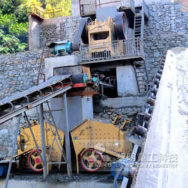 【设计安装】路基石破碎生铲线 铁路碎石场建设方案 道砟生铲图片