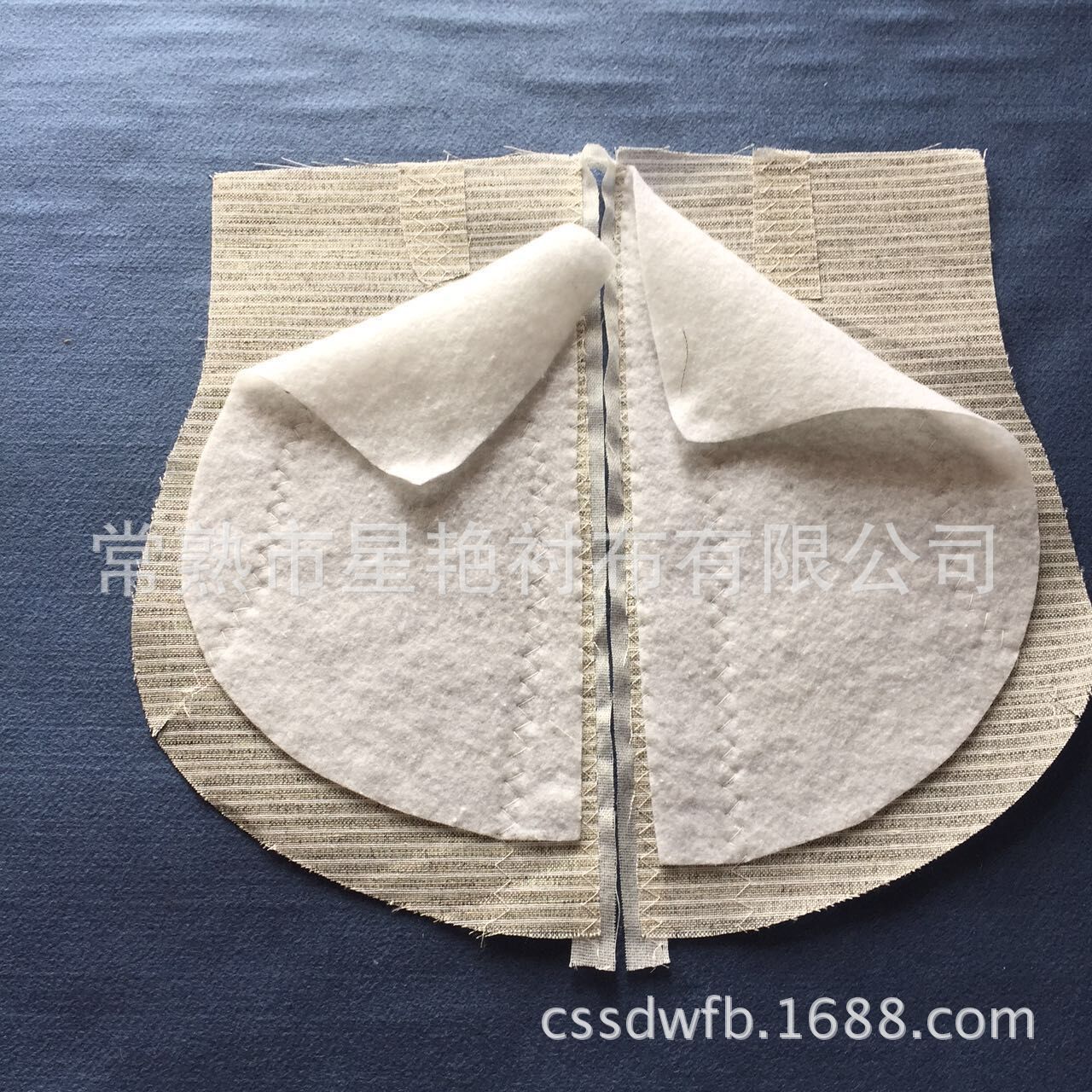 开叉胸衬 黑炭衬 西装挺胸衬 成品黑炭衬 服装胸片衬布 厂家直销-阿里巴巴