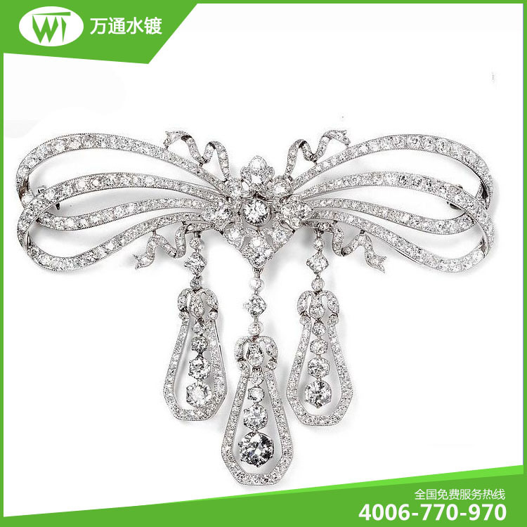 深圳电镀加工生产厂家 提供铜首饰镀银加工 镀银加工