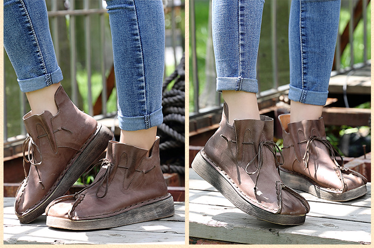 Bottes femme NATIONALITé HUI en En cuir - Ref 3355350 Image 36