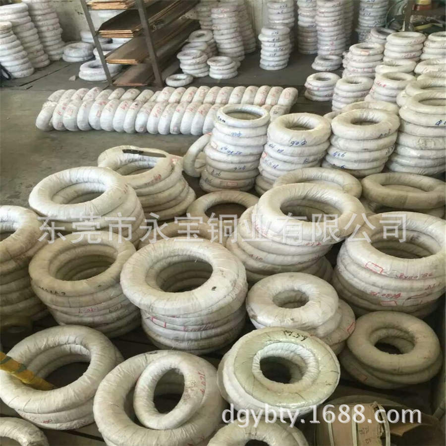 工厂直销C5191弹簧磷铜线 磷铜圆线调直加工1.0 1.3 1.4 1.5 1.6