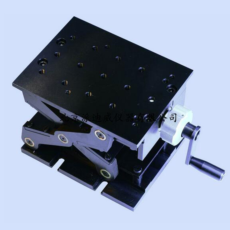 手动升降台 H128~222 PT-SD1703M 导轨式升降机 简易升降台