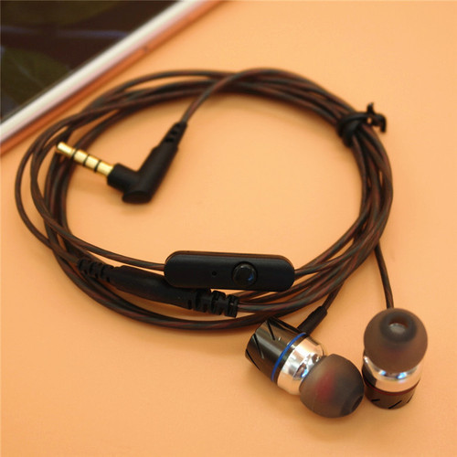 Manufacturer direct sale US standard headset cable with microphone half-transparent gray DIY headset cable semi-finished cable headphon