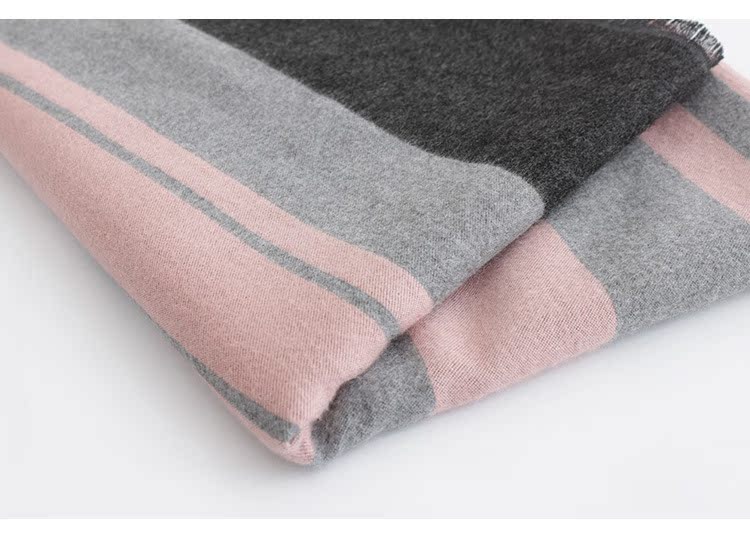 Japan and South Korea sweet Imitation cashmerescarf (Gray -190X70cm)NHNBS1756-Gray -190X70cm