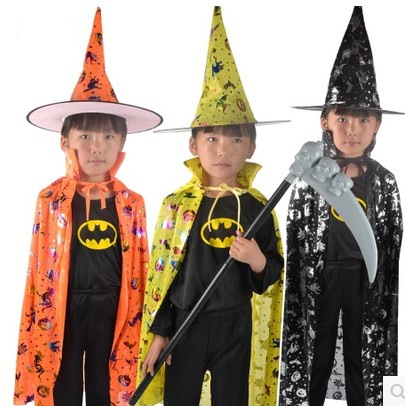 Детский плащ для мальчиков, xэллоуин