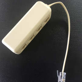 电话分线盒 RJ11通信接线盒一分四，一转四6P4C四芯 塑料 转接盒
