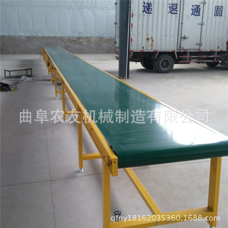 桶装水格挡式皮带输送机 非标自动化生产线