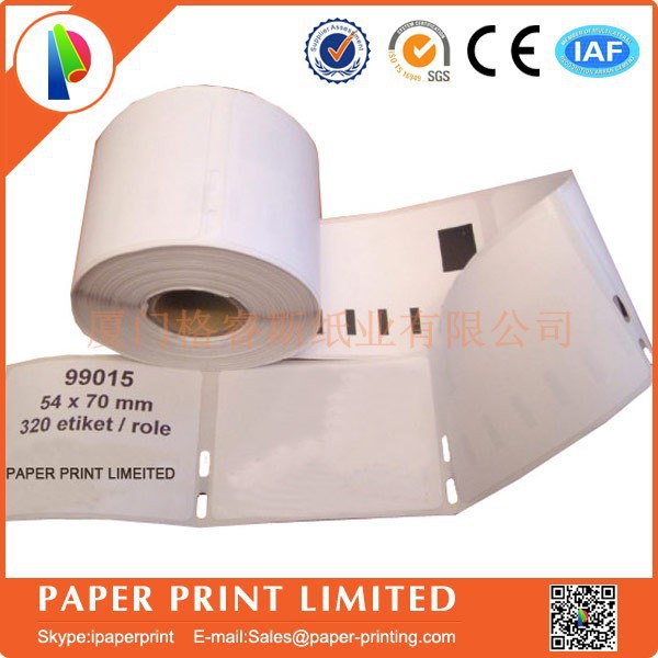 国产达美Dymo热敏兼容标签打印纸(白底黑字) Dymo-99015