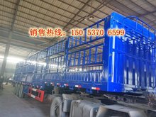 13米鹅颈高栏半挂车标准配置及价格